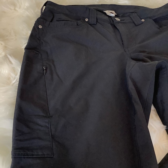 Duluth Trading Co Pants Womens 14x33 Black Flexpedition Hiking Stretch Outdoors - Picture 9 of 12